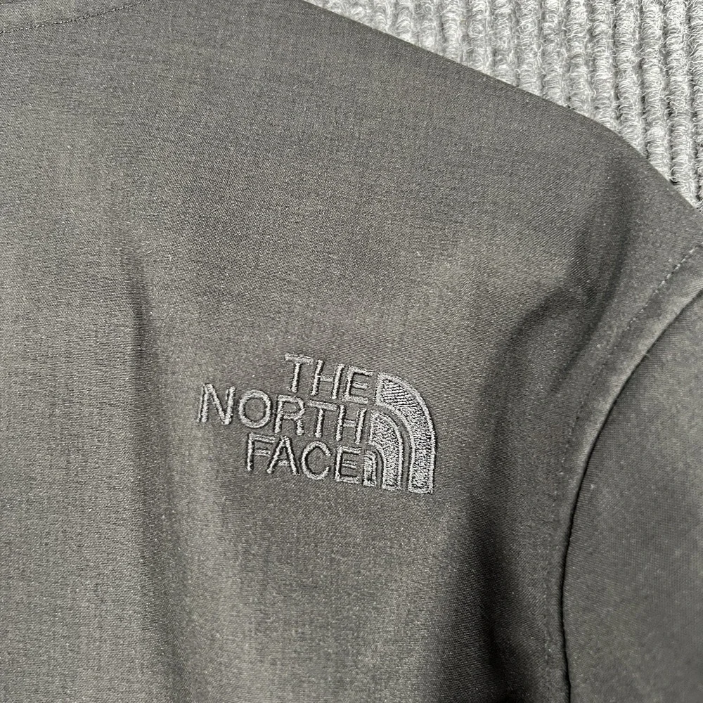 North Face Jacket Mens Medium Black Full Zip Polyester Soft Fleece Lined Outdoor